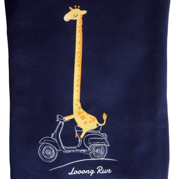 Sudadera para niños "Looong Run", azul