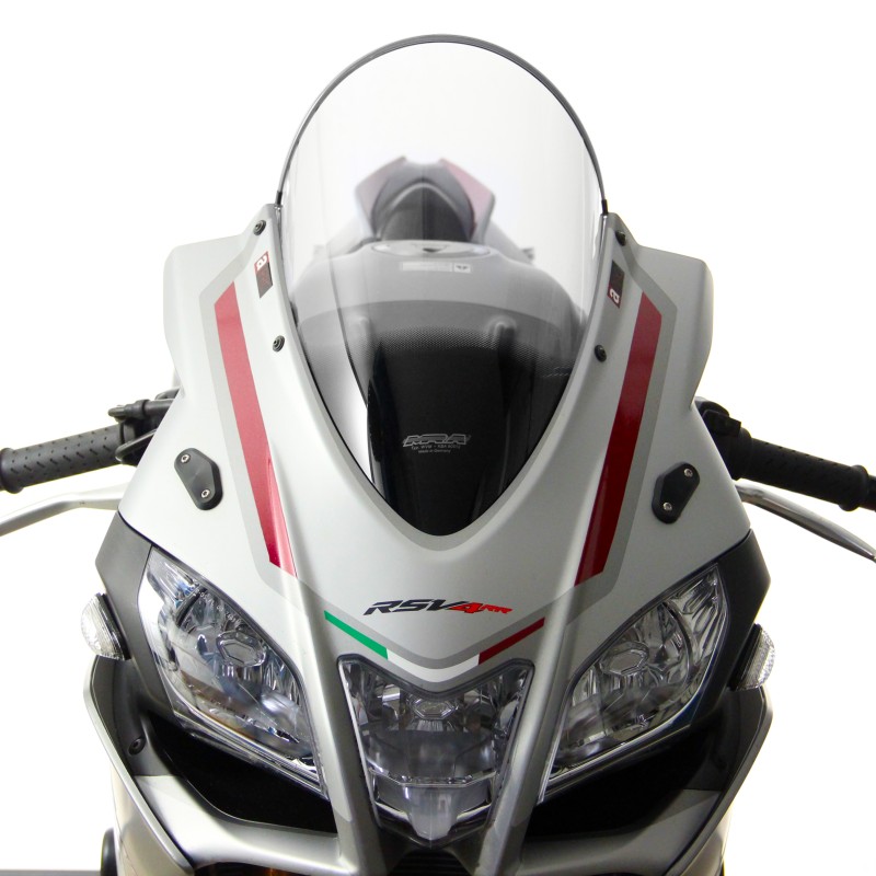 Pantalla de competición MRA "R" transparente Aprilia RSV4 RF 2015-