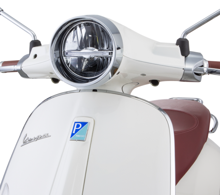Faro LED para Vespa Primavera 50-150cc 2T/4T (-'18), negro mate