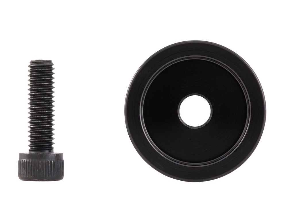 Kit de montaje para espejos de extremo de manillar sin contrapesos de extremo de manillar, negro