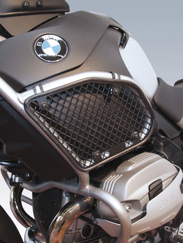 Protector de depósito para BMW R 1200 GS Adventure, acero, negro