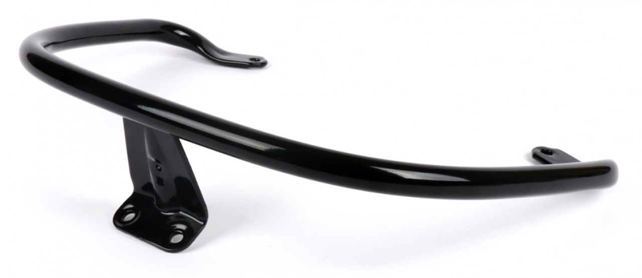 Soporte de asiento original Vespa GTS negro brillante