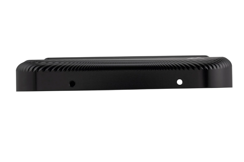Tapa del basculante ZELIONI 3D para Vespa, anodizado negro