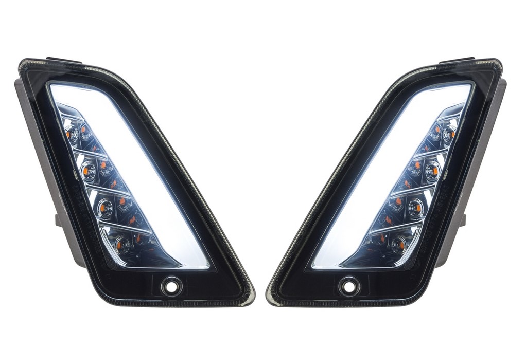 Kit indicador delantero izquierdo/derecho para Vespa GTS/GTS Super/GTV 125-300cc ('14-), tintado