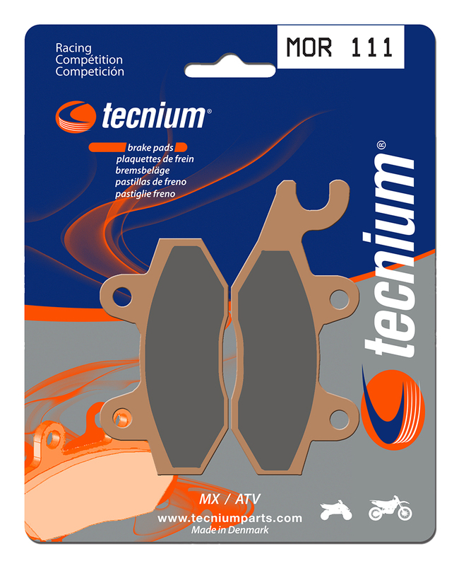 Tecnium Racing MX/ATV pastillas de freno de metal sinterizado - MOR111