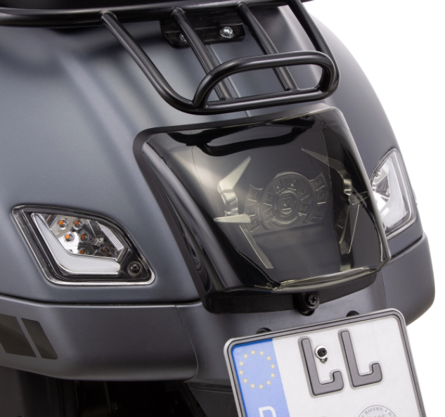 Kit de indicadores delanteros y traseros para Vespa GTS/GTS Super/GTV 125-300cc ('14-), transparente