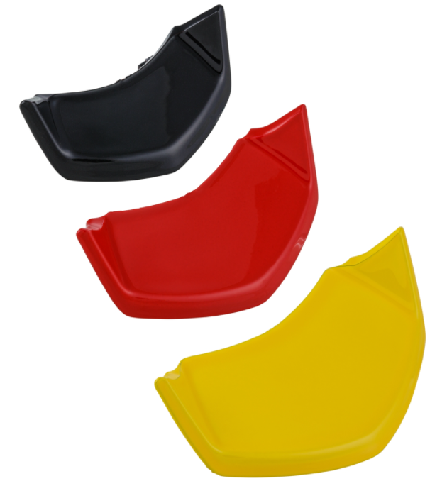 Inserción Cascade "Germany" negra/roja/amarilla para Vespa Primavera/Sprint 50-150cc ('18-)
