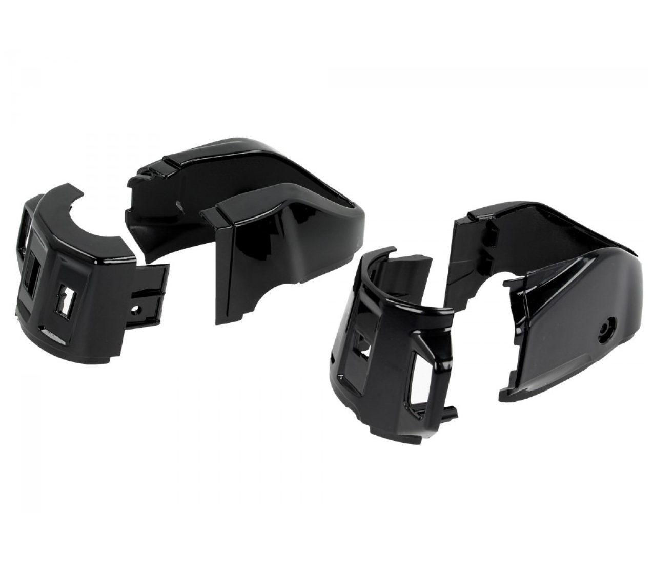 Carcasa del interruptor, negro brillante para Vespa Primavera / Sprint (50cc)