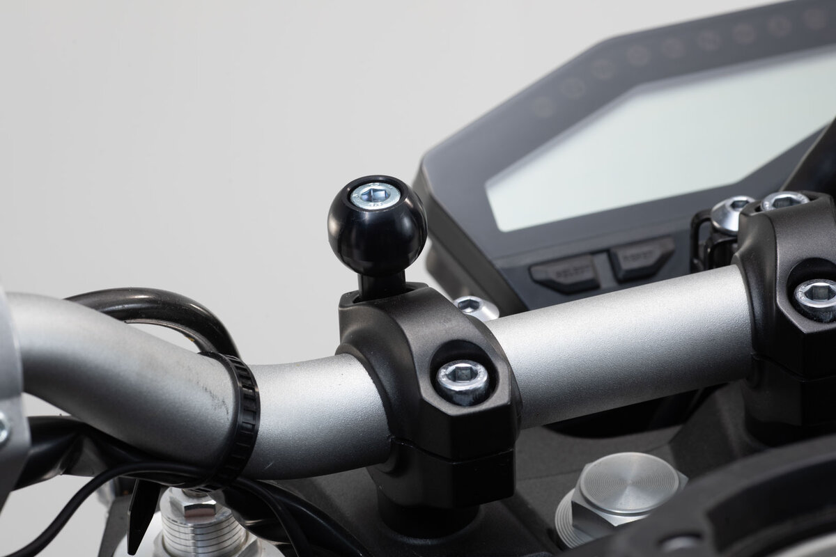 SW-Motech Kit de montaje para navegador X-Grip para smartphones grandes para Triumph Rocket 3 GT /R - SW Motech