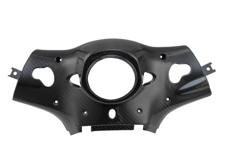 Manillar carenado inferior para Vespa Sprint 50-150cc Carbono