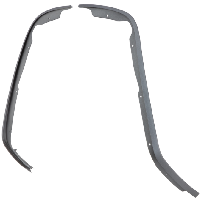 Protector de piernas de tubo de ranura mono gris mate para Vespa Primavera/Sprint 50-150ccm