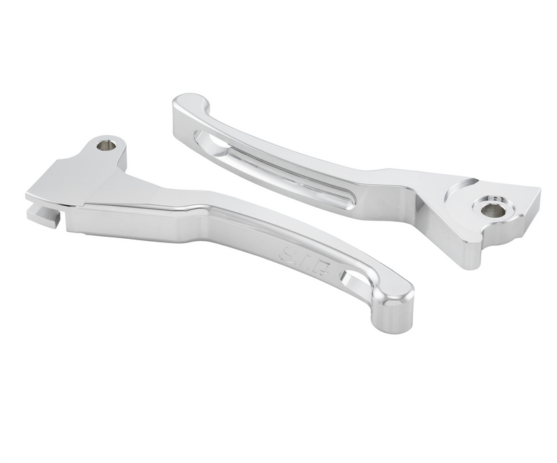 Juego de palancas de freno Sport Shorty para Vespa LX /LXV /S /Primavera /Sprint 50-150ccm, cromadas