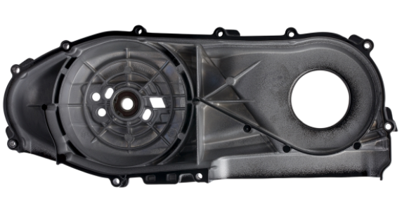 Funda Vario para Vespa GTS/GTS Super 125/150cc 4T LC iGet (Euro4), negro brillante