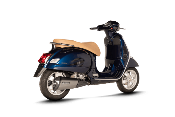 Escape deportivo Akrapovic Slip-On para Vespa GTS/GTS Super/GTV 300cc HPE (`20-) Euro 5