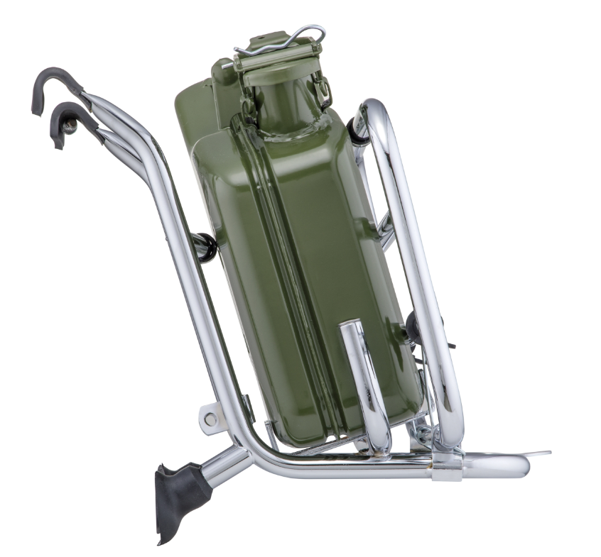 Portaequipajes delantero para Vespa PX 80-200cc, plegable, cromado