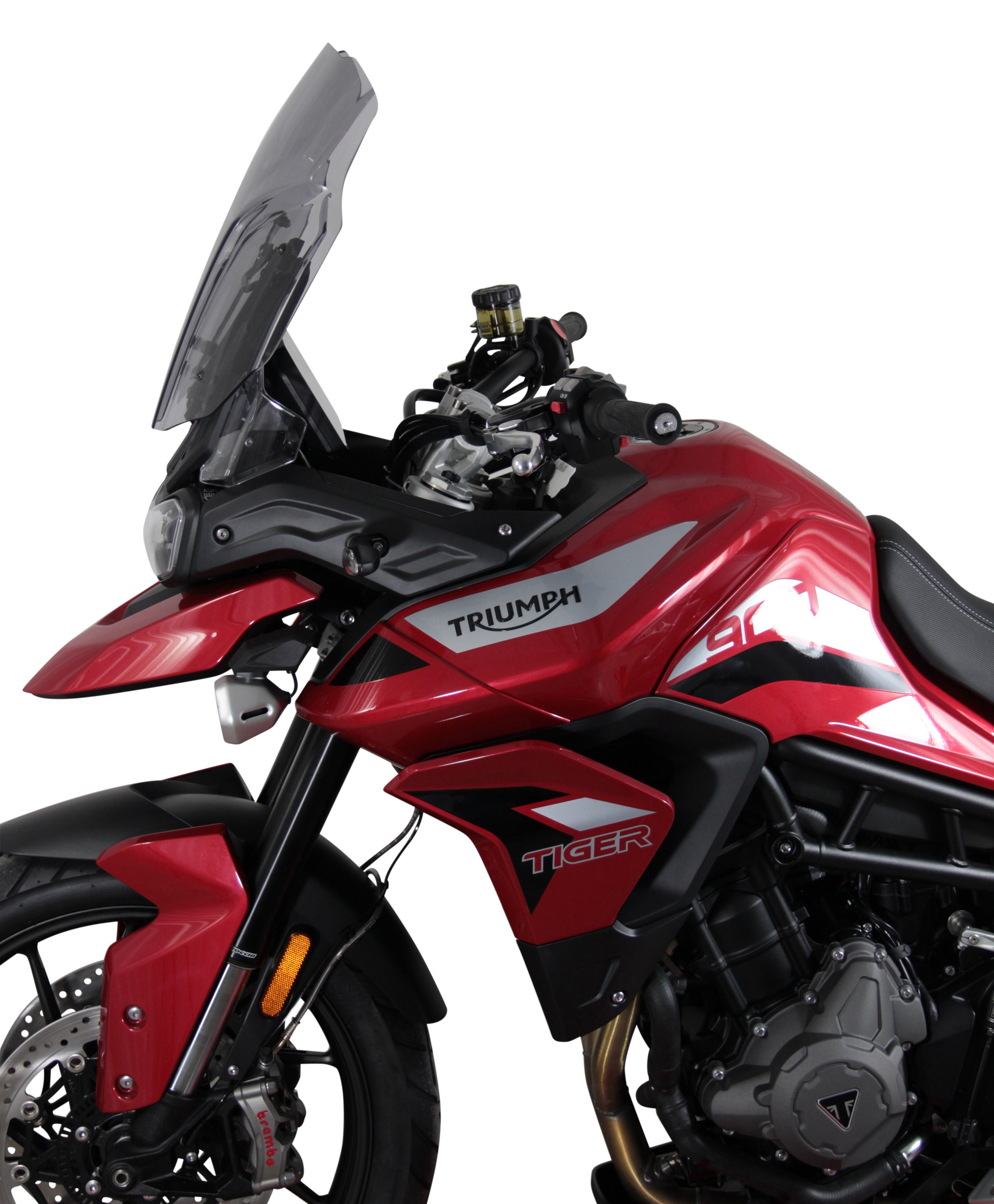 Parabrisas Touring MRA "TM" para TRIUMPH TIGER 900 /GT PRO (Bj.19-) - Gris humo