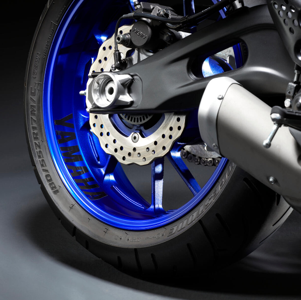 Adhesivo reflectante para llanta trasera original Yamaha