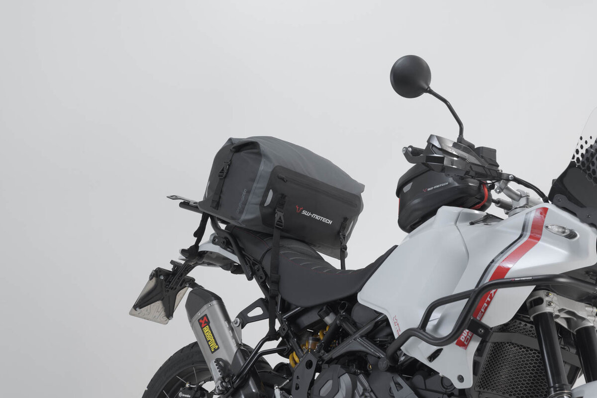 SW-Motech Drybag 260 bolsa trasera para Ducati Multistrada 1200 /S /Enduro, negro / gris - SW Motech