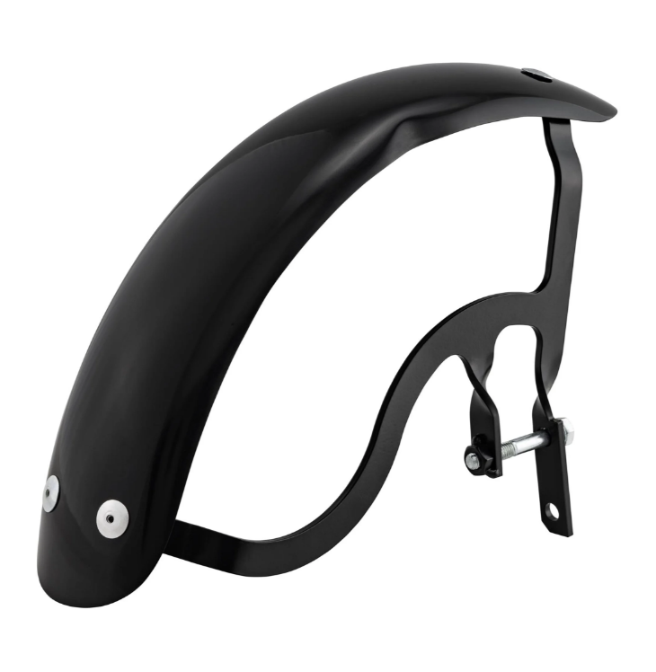 Guardabarros Garelli Race EVO II para Vespa PX 80-200ccm, GRP, negro