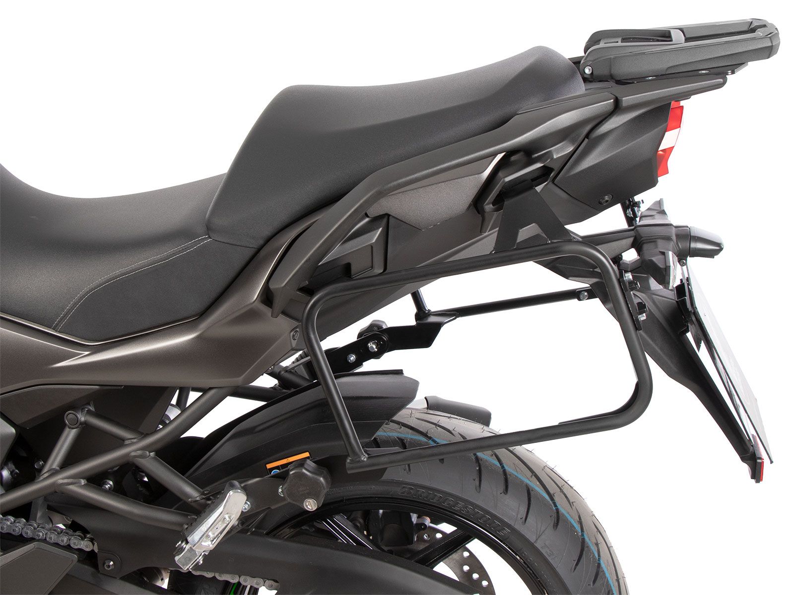 Portamaletas lateral Lock-it extraíble negro para Kawasaki Versys 1100 /SE (25-) Original Hepco & Becker