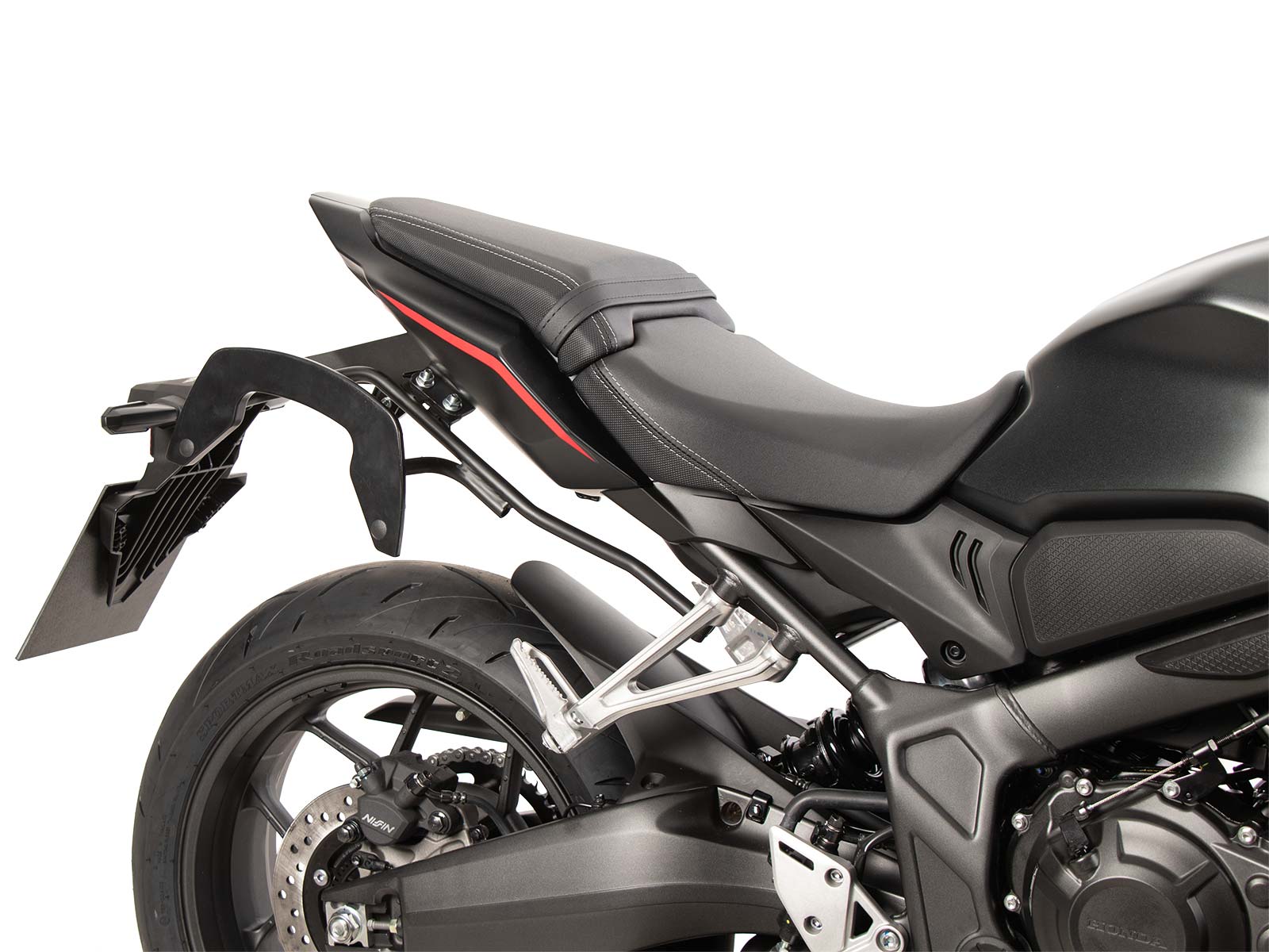 Soporte lateral C-Bow negro para Honda CBR 650 R / E-Clutch (24-) Hepco & Becker