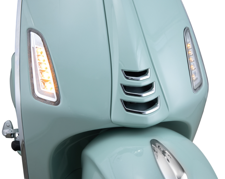 Kit de indicador delantero izquierdo/derecho para Vespa Primavera/Sprint 50cc 2T/4T, transparente