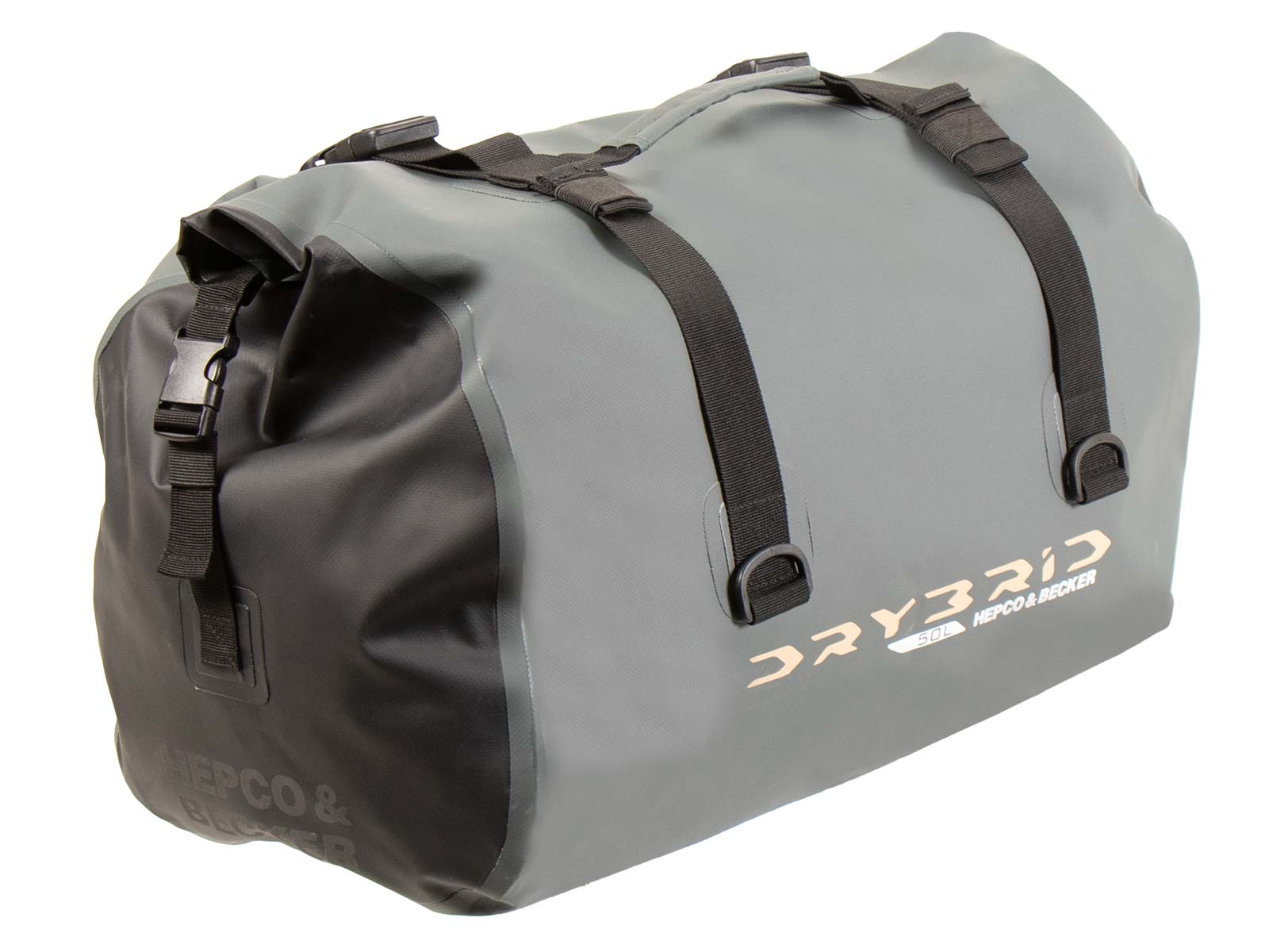 Bolsa trasera Drybrid Bag 50L gris, Hepco & Becker