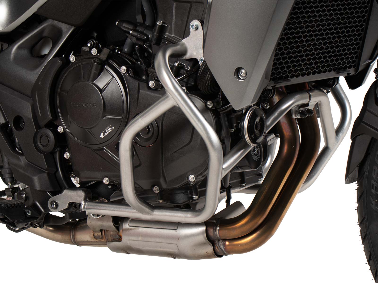Guardamotor plateado para Honda XL 750 Transalp (25- ) Hepco & Becker