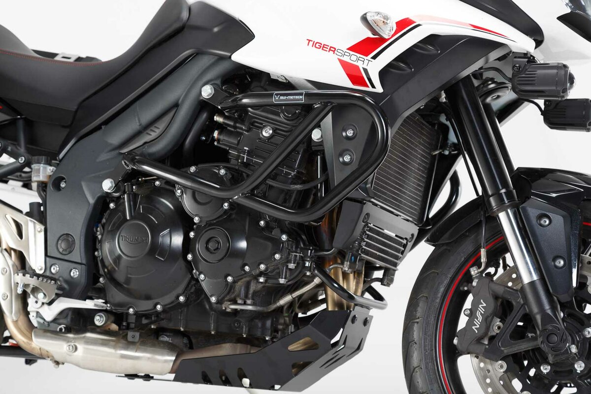 SW-Motech Crash bar negro para Triumph Tiger 1050 Sport (13-) - SW Motech