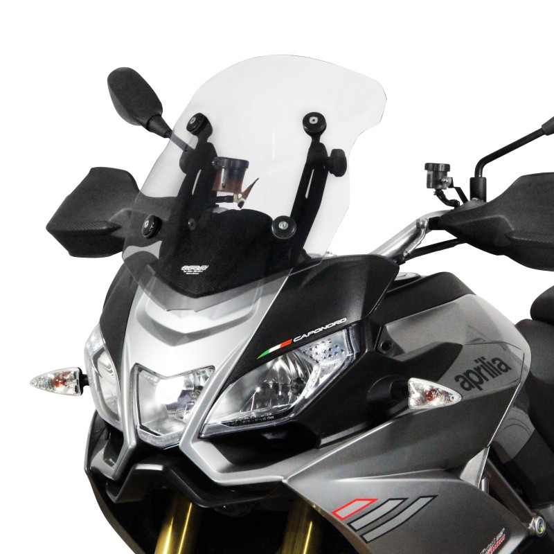 Pantalla Touring MRA "TM" transparente para APRILIA CAPONORD 1200 (Bj.13-)