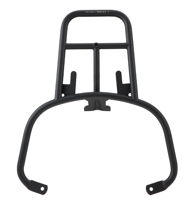 Portaequipajes trasero para Vespa LX /LXV /S 50-150cc, negro