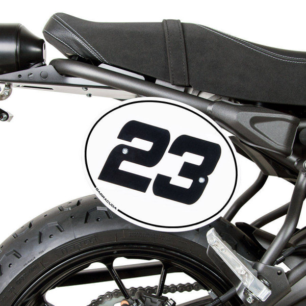 Placa de matrícula para Yamaha XSR 700 - Barracuda