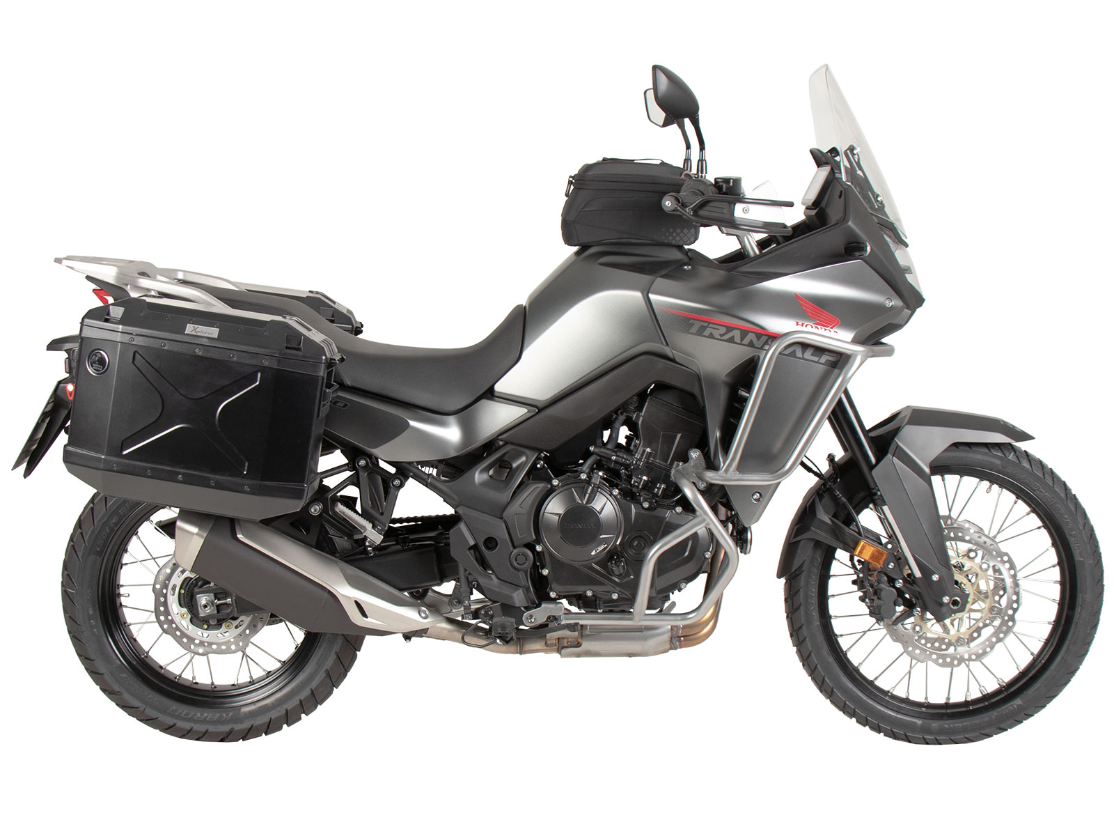 Soporte para maletas laterales atornillado, negro, para Honda XL 750 Transalp / E-Clutch (25-) Hepco & Becker