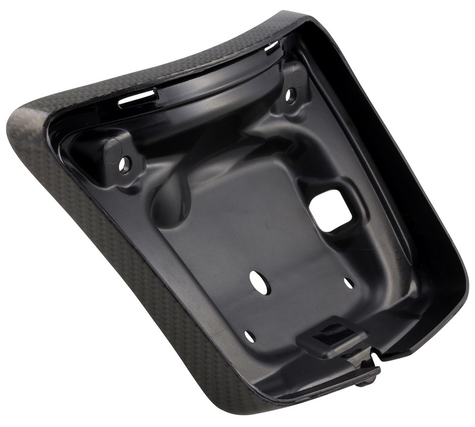 Faro trasero del cuadro para Vespa GTS/GTS Super/GTV 125-300cc ('14-'18), recubierto de carbono