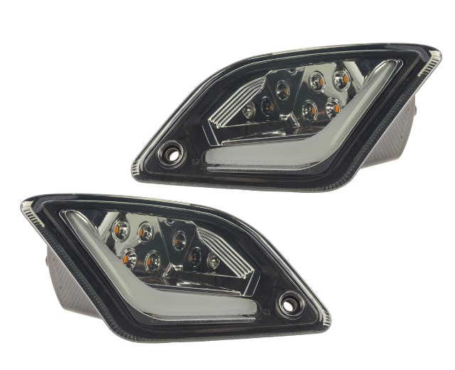 Kit de indicadores delanteros y traseros para Vespa GTS/GTS Super/GTV 125-300cc ('14-), tintados