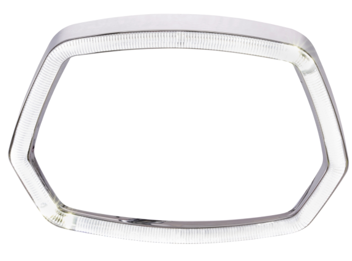 Anillo de luz LED cromado para Vespa Sprint 50cc 2T/4T ('13-'18)