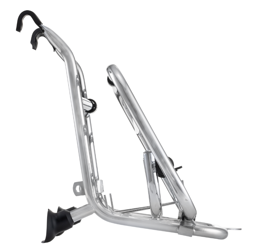 Portaequipajes delantero para Vespa PX 80-200cc, plegable, cromado