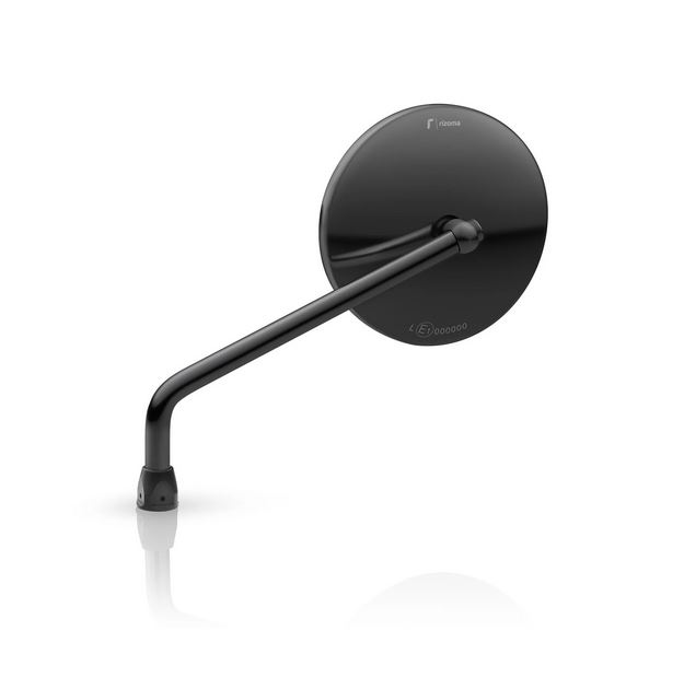 Espejo RIZOMA "ONE" izquierdo o derecho para Vespa, anodizado negro