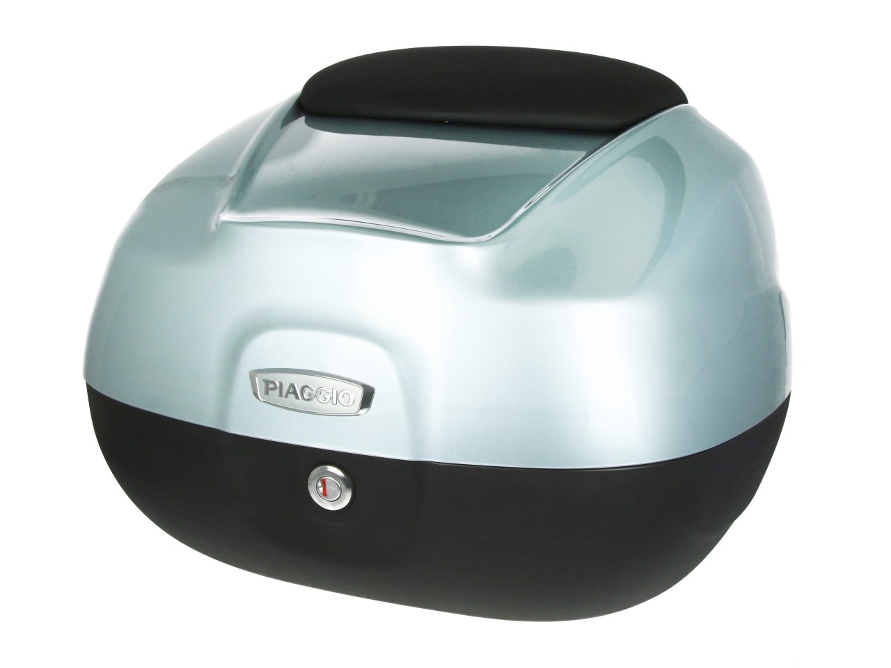 Maleta trasera de 37 l con respaldo para Piaggio Medley Basic 125/200 (24-25) - azul-gris G14