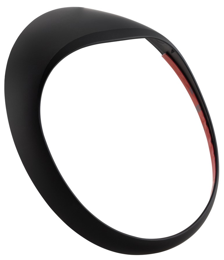 Anillo de luz para Vespa GTS/GTS Super/GT/GT L 125-300cc, negro mate