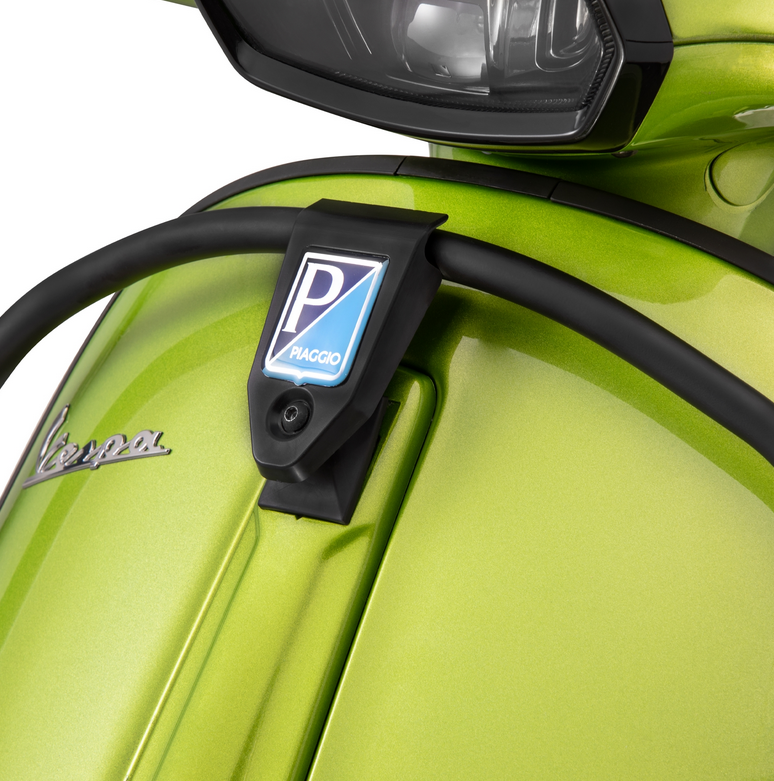 Protector de barra de choque para Vespa Primavera /Sprint 50-150cc, negro mate