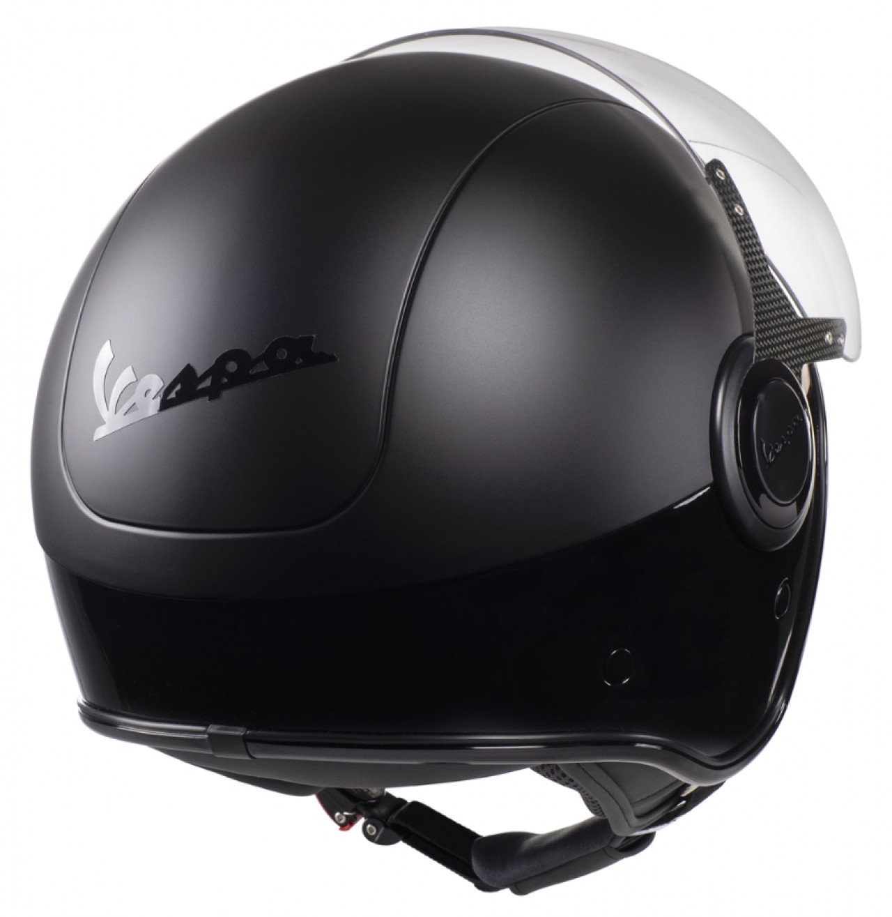 Casco Vespa VJ negro / negro - XS