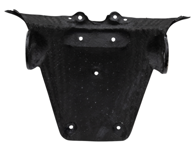 Soporte de matrícula para Vespa Primavera/Sprint 50-150cc, Carbono
