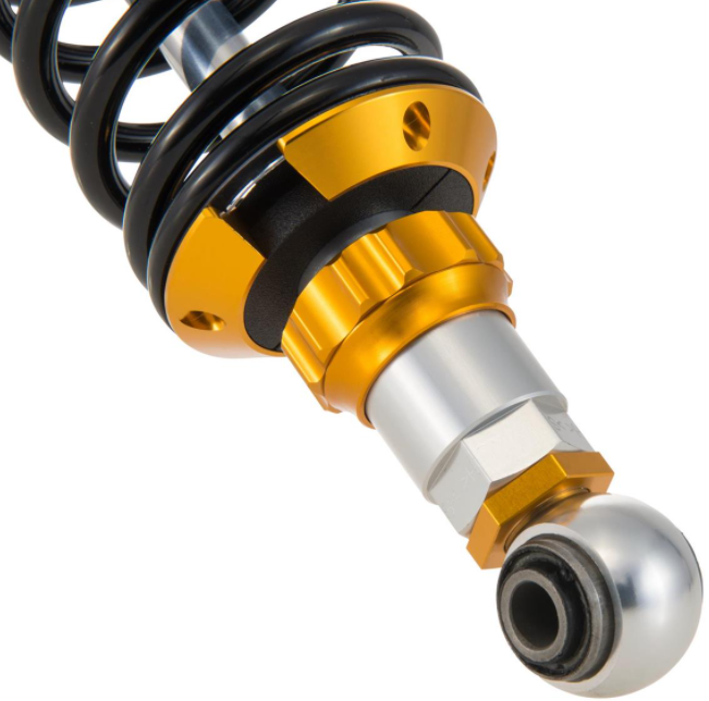 Amortiguador trasero para Vespa Primavera/Sprint 125-150cc ('14-), negro/plateado/naranja