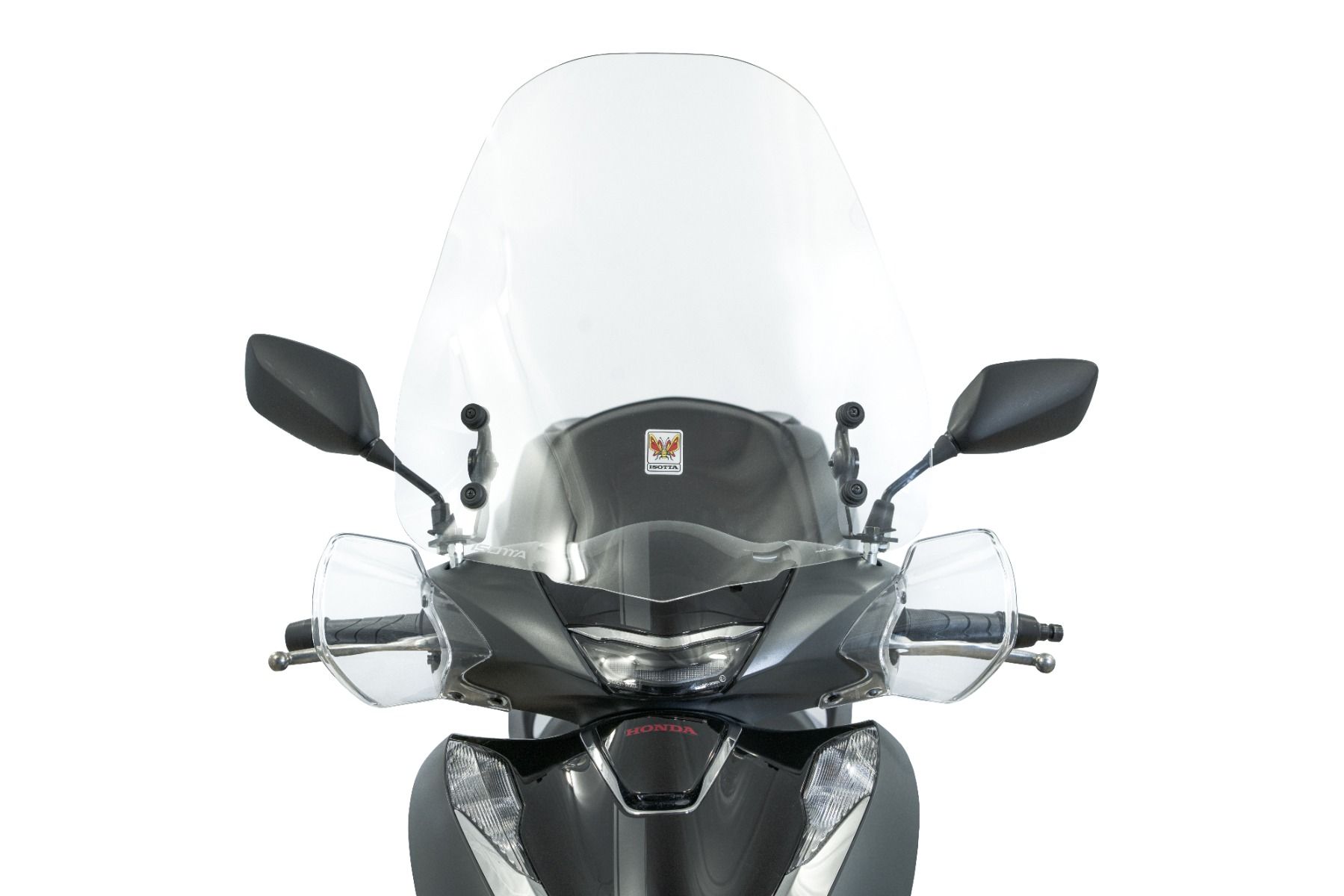 Parabrisas de altura media transparente para Honda SH 125i / 150i / SH 350i (20-24)
