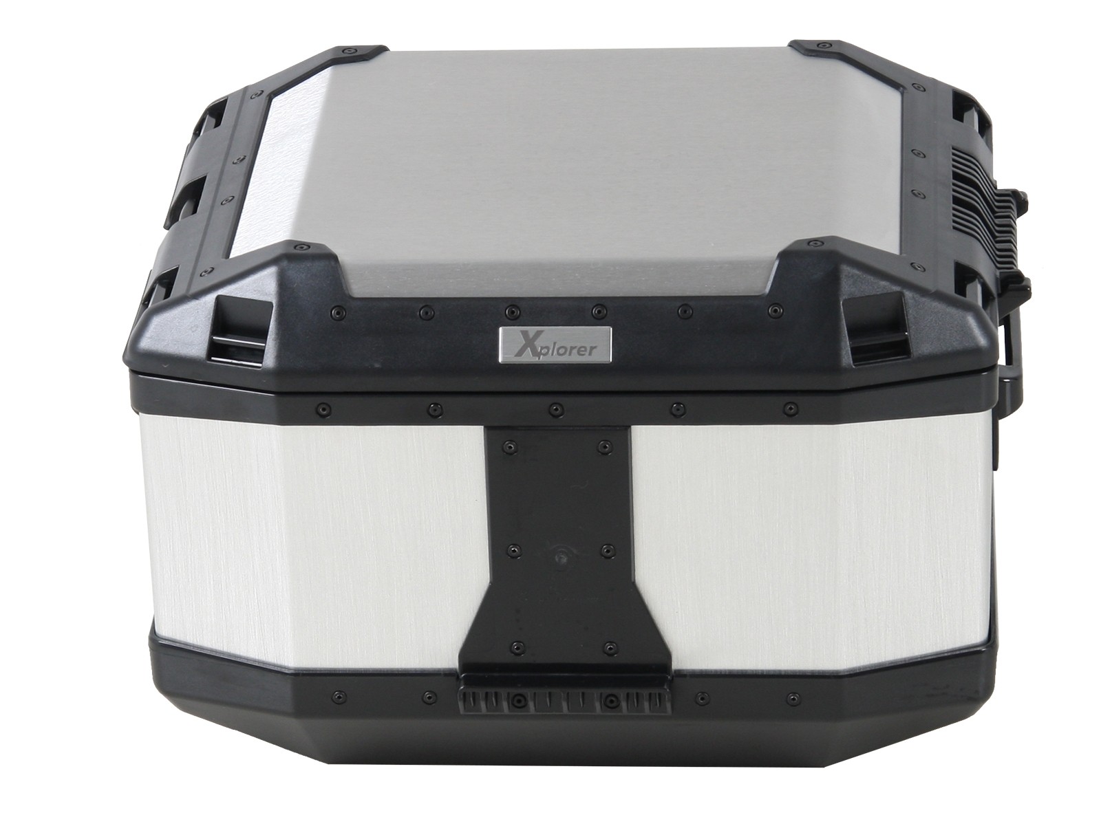 Topcase aluminio Xplorer 45 plata Hepco & Becker