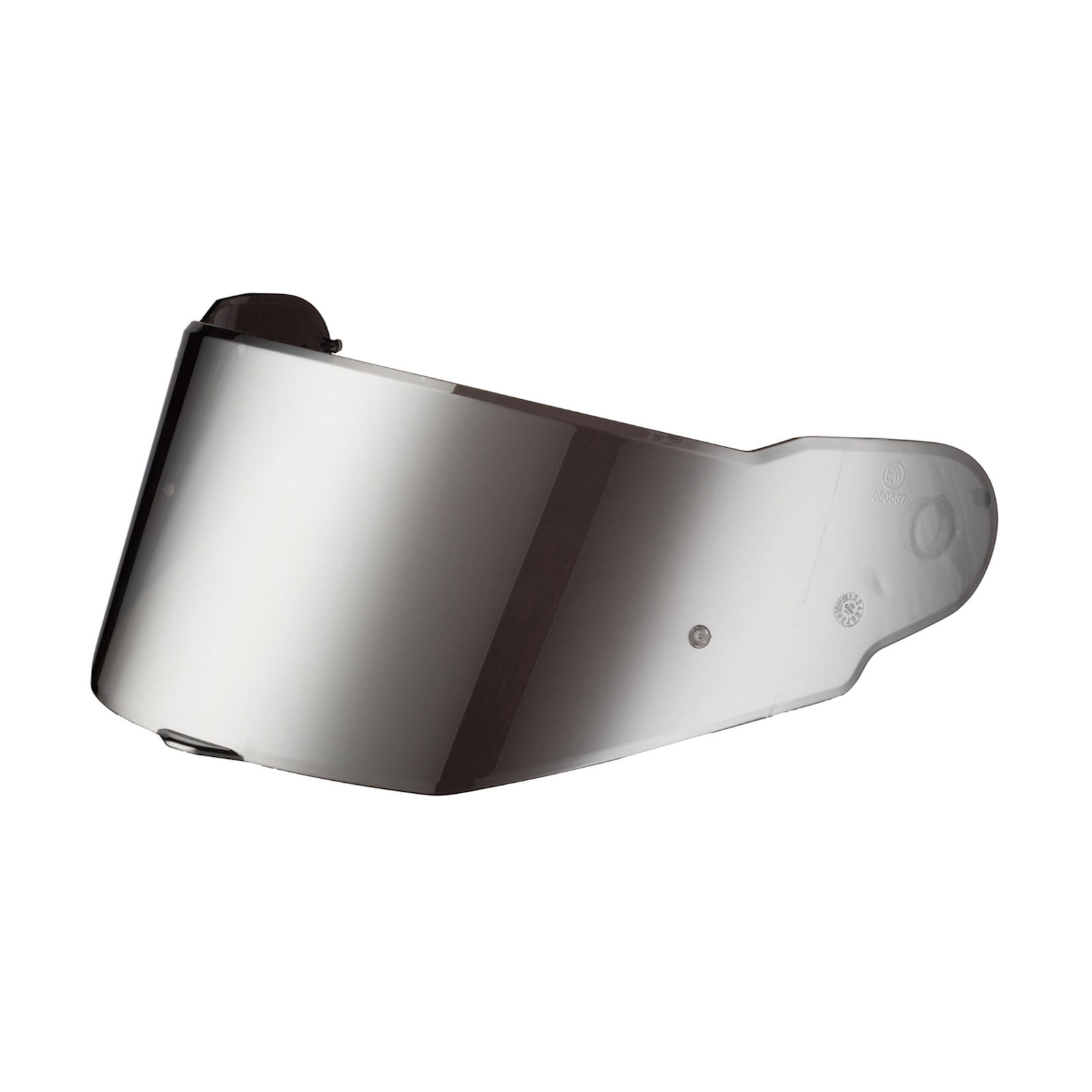 Visera Germot GM 330, plateada con espejo