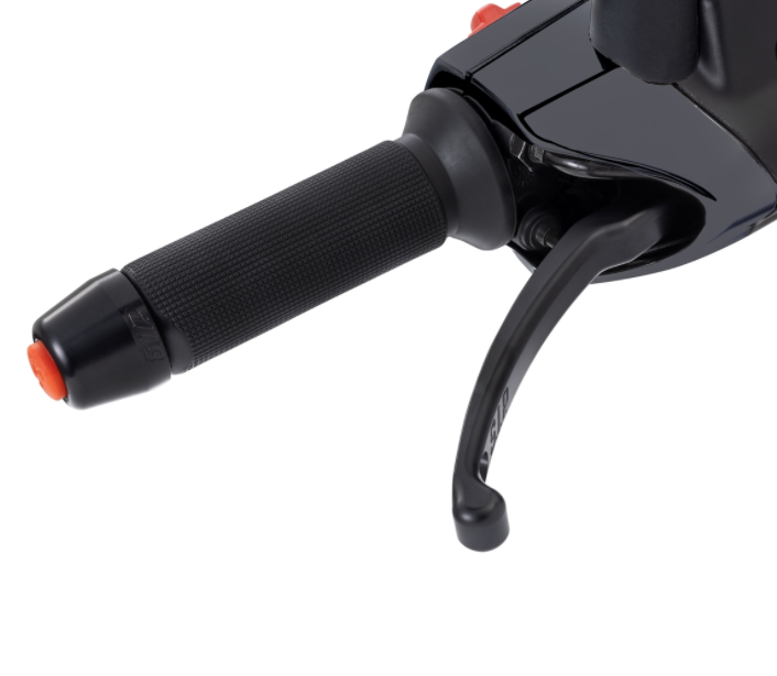 Juego de palanca deportiva de freno izquierda/derecha para Vespa LX/LXV/S/Primavera/Sprint 50-150ccm, negro mate