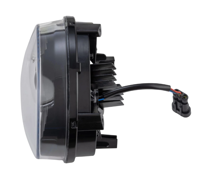 Faro delantero ZELIONI Black Edition LED para Vespa GTS/GTS Super HPE 125-300 (19-22), negro/cromo