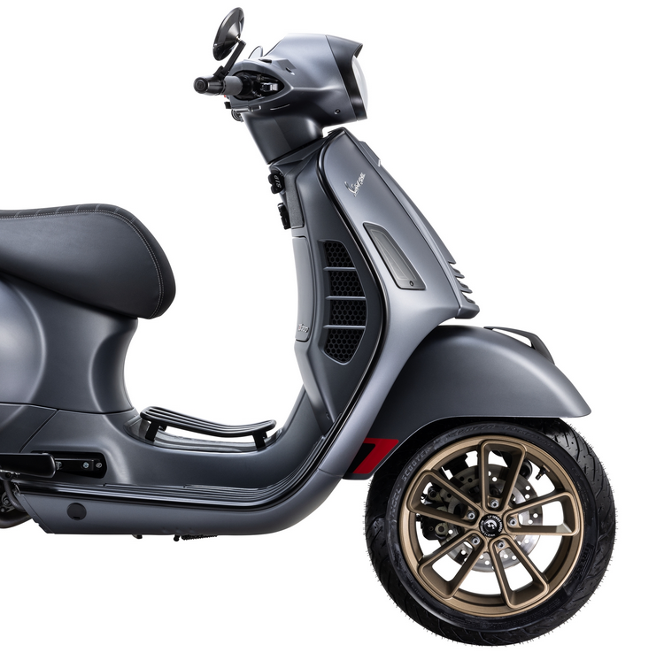 Llanta delantera/trasera 13" para Vespa GTS/GTS Super/GTV/GT 60/GT/GT L 125-300ccm, bronce mate